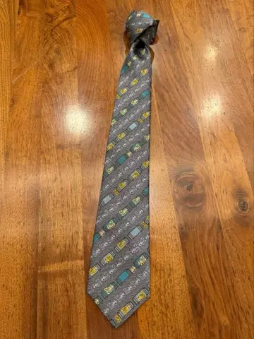 TAYA 십이지신 디자인 넥타이