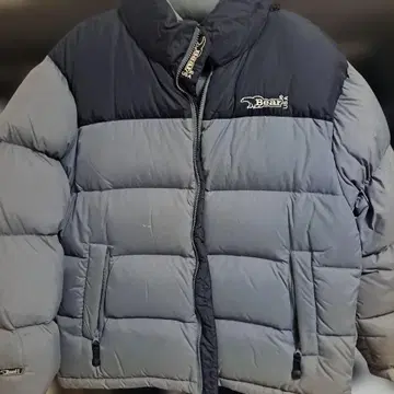 Bear's 다운 자켓 그레이/네이비