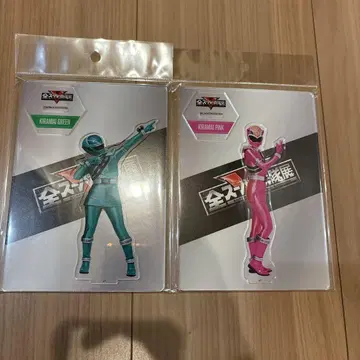 전 슈퍼 전대 전시회 아크릴 스탠드 키라메이저