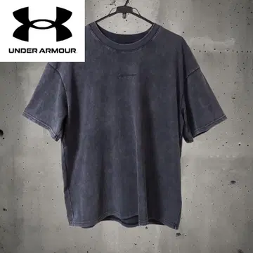 UA 헤비 워시드 숏 슬리브 T셔츠 XL