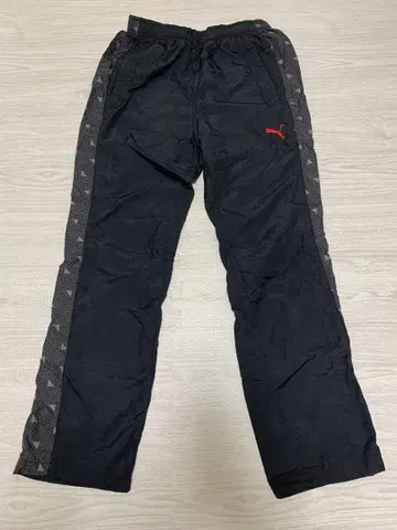 PUMA 블랙 트랙 팬츠