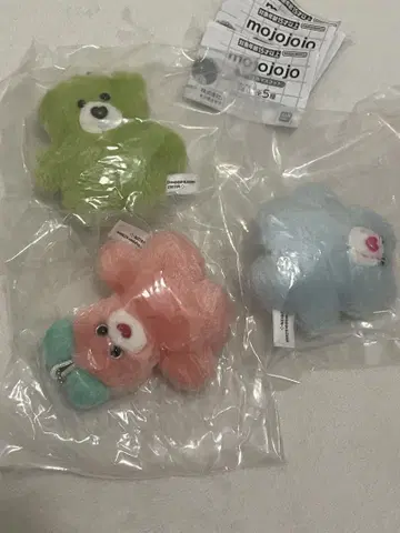 모조조조 봉제 인형 세트 3개