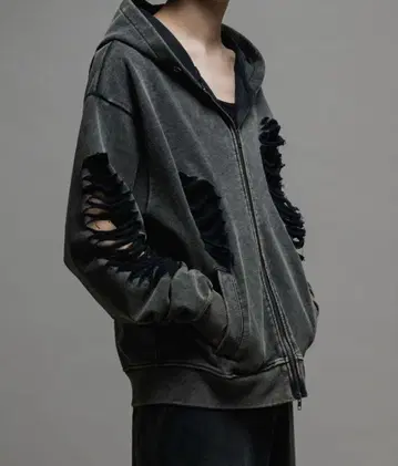 Casper John 크러쉬 지퍼 후드티