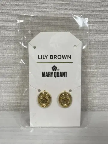 미사용 LILY BROWN MARY QUANT 귀걸이