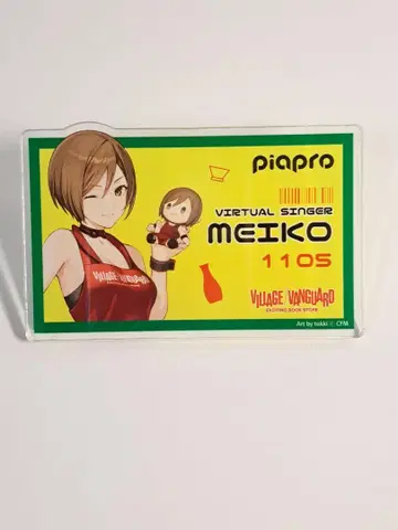 MEIKO 트레이딩 POP풍 배지 VILLAGE VANGUARD