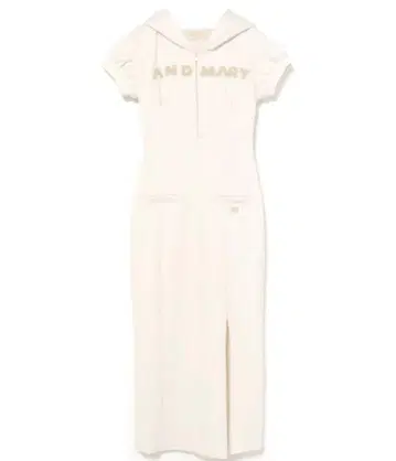 Mary logo hoodie dress 앤드마리 andmary