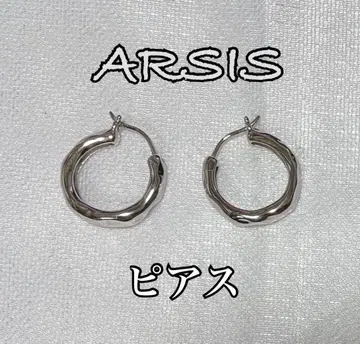 ARSIS 웨이브 실버 귀걸이