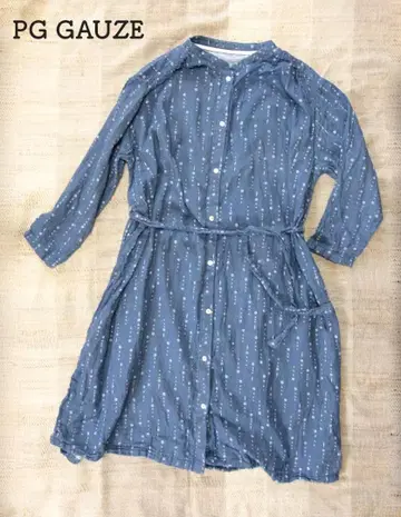 PG GAUZE 거즈 원단 겉옷 원피스