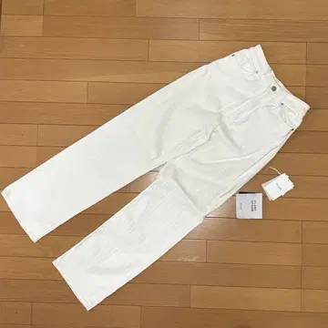 CLANE 클라네 SECOND DENIM PANTS 화이트 0