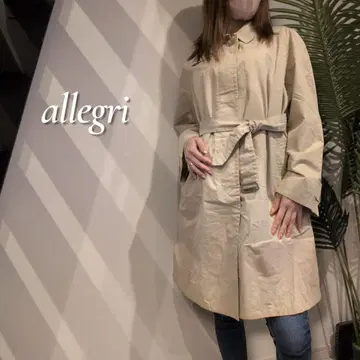 이탈리아제 allegri 삼양상회 벨트 트렌치코트 봄/가을