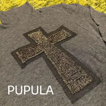 새상품급 PUPULA 터틀넥 비즈