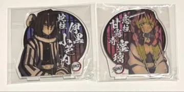 귀멸의 칼날 주합회의 아크릴 스탠드 이쿠로 오바나이 칸로지 미츠리