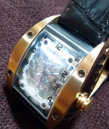 D6445 ARCA FUTURA 남성용 자동 시계 작동품