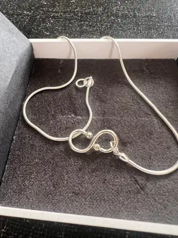 h'eres 히아 목걸이 실버925 45cm