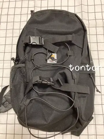 Carhartt 블랙 백팩
