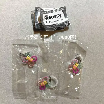 sassy 메지루시 액세서리 카미카미 벌 핑크 2