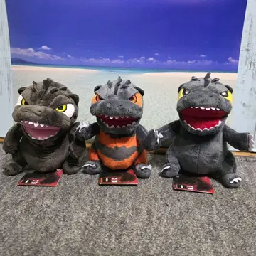 GODZILLA 포동포동 오테다마 봉제 인형 4종 세트
