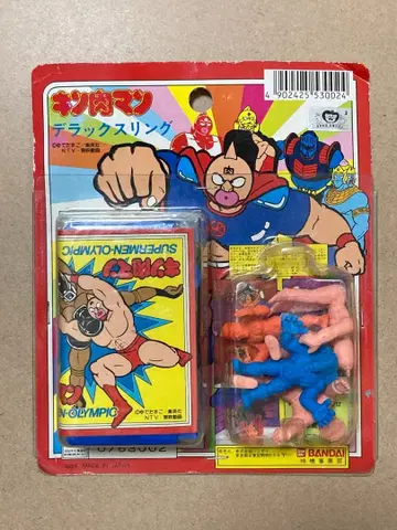 미개봉 근육맨 디럭스링 근육맨 지우개 지우개