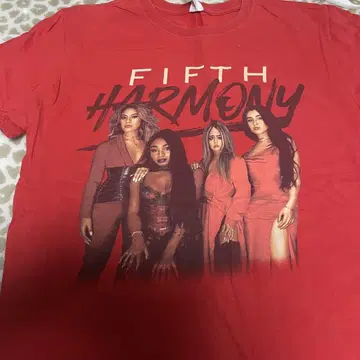 fifth harmony 반팔 구제 의류 티셔츠