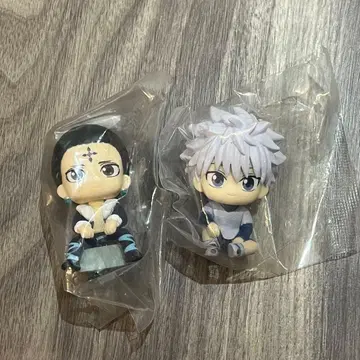 HUNTER x HUNTER 키루아 클로로 가챠가챠 앉아있는 대원