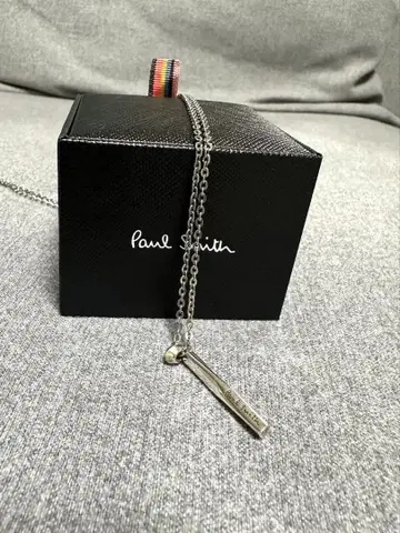 폴스미스 실버 펜던트 목걸이 트위스트