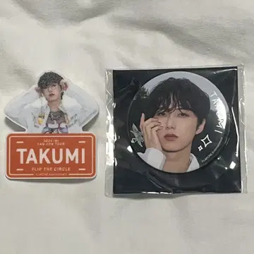오자키 타쿠미 명찰 캔뱃지 2024 INI FAN-CON TOUR