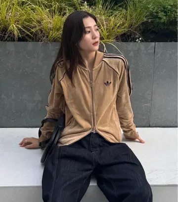 adidas SST 아디컬러 벨로아 트랙 탑 트랙 자켓
