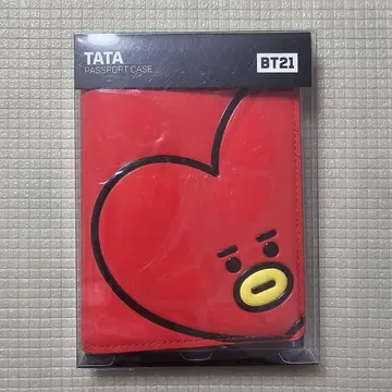 BTS BT21 에나멜 여권 케이스 TATA 타타 새상품급