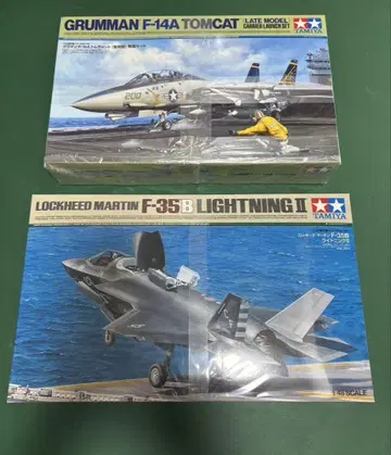 TAMIYA F-14A 캣 & F-35B 라이트닝 II 미개봉 새상품