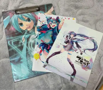 하츠네 미쿠 바인더 매지컬 미라이 노트 세트