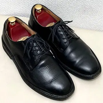 REGAL Walker 리걸 워커 플레인토 25 블랙 가죽 신발