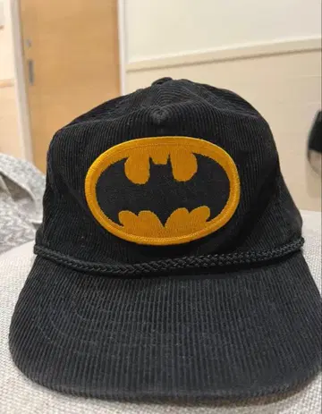 [레어] BATMAN 배트맨 코듀로이 캡 빈티지