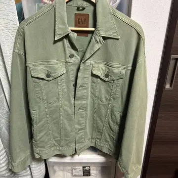 GAP 카키 데님 자켓 M 사이즈 상당
