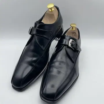 새상품급 레어 사이즈 리걸 728R 스월토 싱글몽크 24cm 블랙