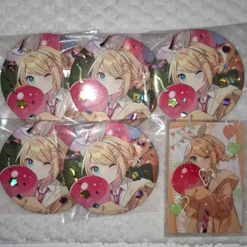 카가미네 린 39Culture 2024 EXTRA 빅 메탈릭 캔뱃지