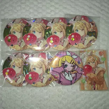 카가미네 린 39Culture 2024 EXTRA 빅 메탈릭 캔뱃지