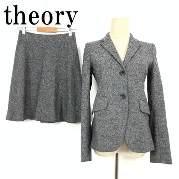 LA5731 theory 띠어리 스커트 셋업 그레이 0