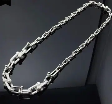 [ Ice88 ] 럭셔리 실버 링크 목걸이 실버 925