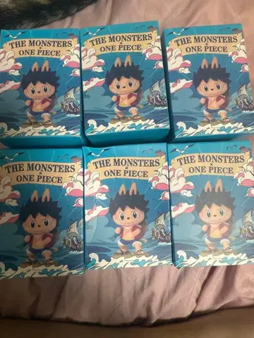 러브브 원피스 콜라보 정품 6상자