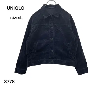 유니클로 UNIQLO 자켓 아우터 코듀로이 L 긴팔 멋쟁이