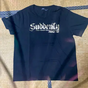 Suddenly T셔츠 블랙