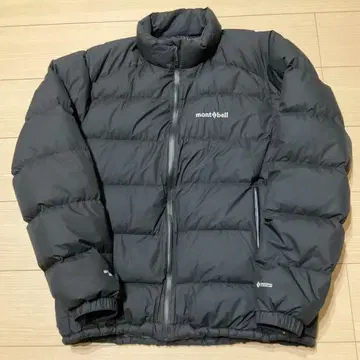 새상품급 mont-bell 파마 플로스트 라이트 다운 자켓 XL 블랙