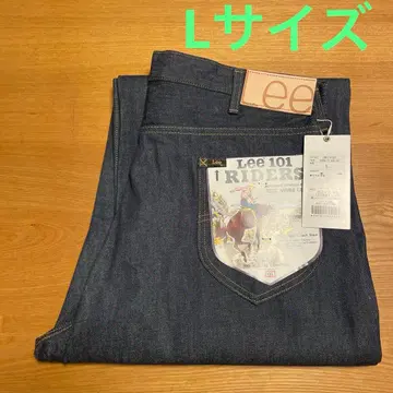 Lee 101 라이더스 100주년 기념 모델 와이드 레그 팬츠 L 사이즈