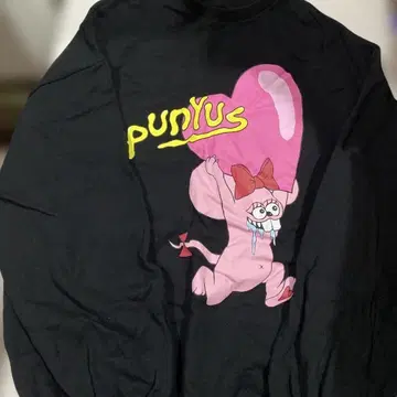 punyus 캐릭터 트레이닝복 블랙
