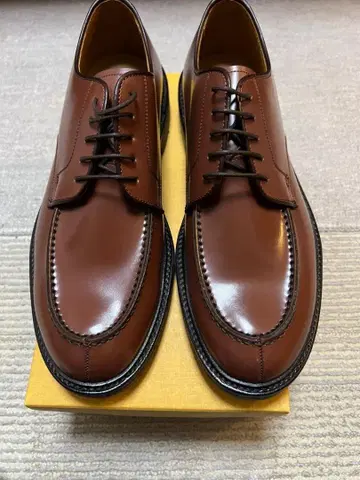 미사용품 Regal 리갈 U칩 JU15AG 26.5 브라운