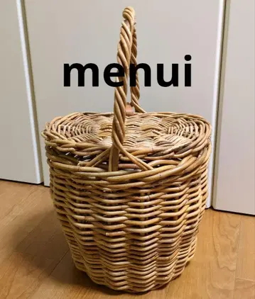 [미사용에 가까움] menui 아날로그 바스켓백 L 사이즈 제인 버킨