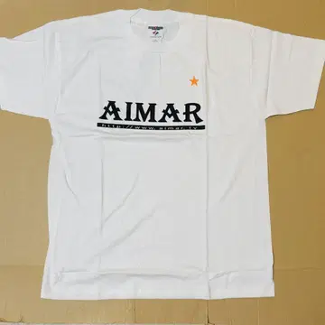 미사용 AIMAR T셔츠 M 사이즈 화이트 반팔