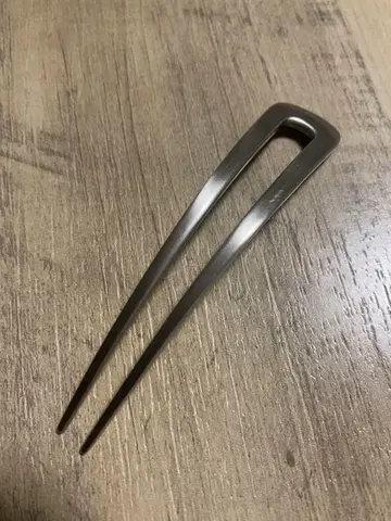 콜레트 마루프 실버 심플 헤어핀