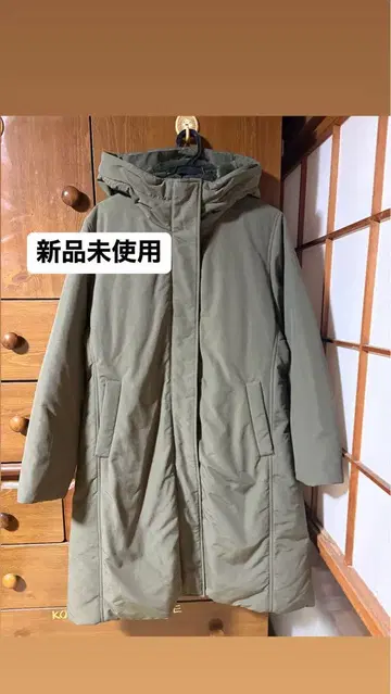 UNIQLO 울트라 라이트 다운 롱 코트 XL 올리브