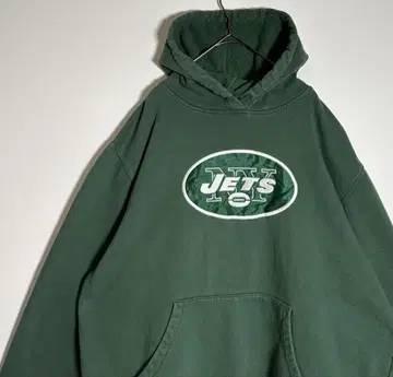 Reedok NFL JETS 자수 로고 후드티